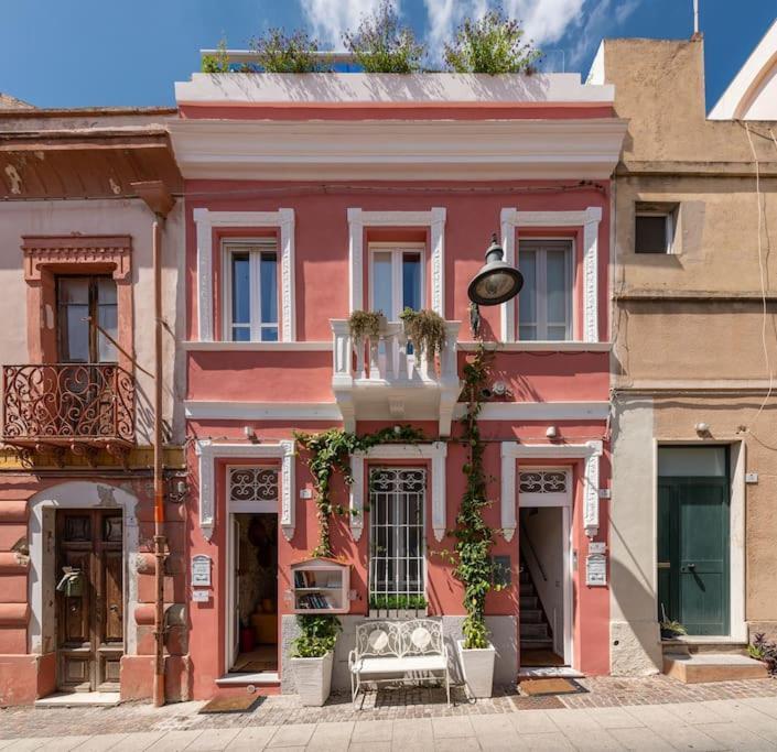 Charming House Con Doccia Sensoriale E Cortile Interno - Centro Storico Leilighet Cagliari Eksteriør bilde